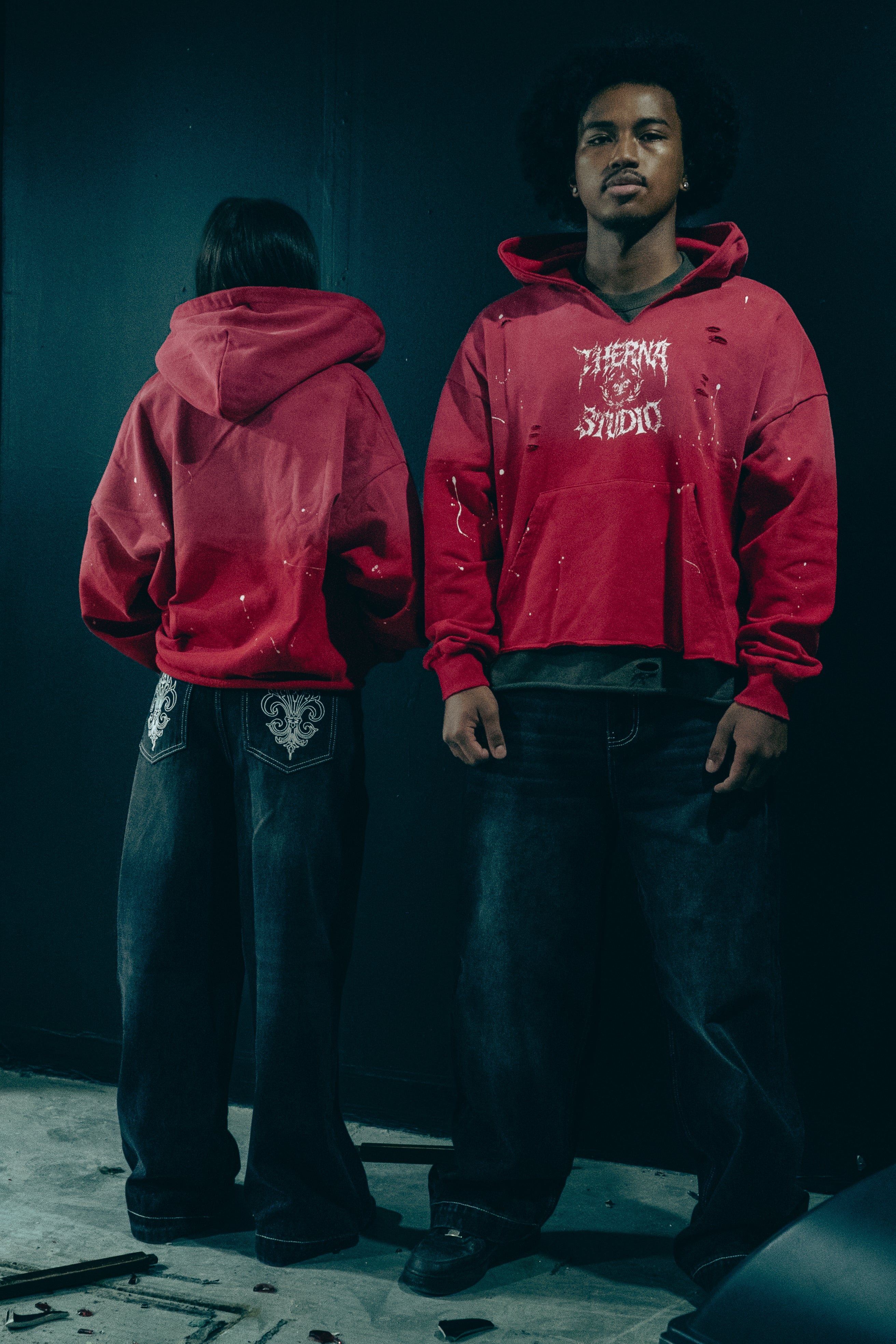 Distressed Hoodie